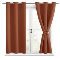 Cortinas Blackout Hiasan - Isolamento Térmico - 107x114cm