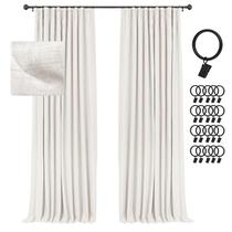 Cortinas Blackout INOVADAY 100% Blackout 213x213cm Bege