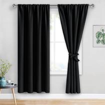 Cortinas Blackout JIUZHEN com isolamento térmico 132x183cm (2 painéis) Cortinas Blackout JIUZHEN com isolamento térmico 132x183cm (2 painéis)
