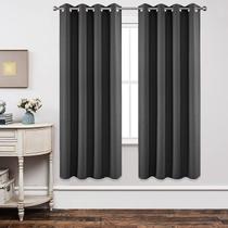 Cortinas Blackout Joydeco com isolamento térmico de 183 cm (2 painéis) Cortinas Blackout Joydeco com isolamento térmico de 183 cm (2 painéis)