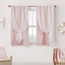 Cortinas Blackout Lino Rosa Short para quarto 115 cm pretas Cortinas Blackout Lino Rosa Short para quarto 115 cm pretas