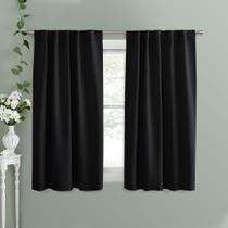 Cortinas Blackout PONY DANCE com isolamento térmico 107x137cm (2 peças)