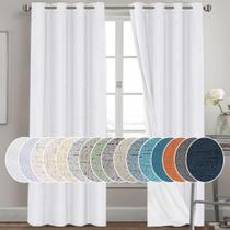Cortinas Blackout PrinceDeco Linen 100% Blackout W132 x L213cm Cortinas Blackout PrinceDeco Linen 100% Blackout W132 x L213cm