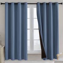 Cortinas Blackout Rutterllow 100% Isolamento Térmico x2