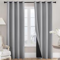 Cortinas Blackout Rutterllow Ultimate Grey - 132x213cm (2 Painéis)