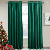 Cortinas Blackout RYB HOME Verde Esmeralda - 213cm