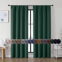 Cortinas Blackout Simplebrand Ava Ever Green 183x183cm 2 painéis Cortinas Blackout Simplebrand Ava Ever Green 183x183cm 2 painéis