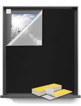 Cortinas Blackout Sumobaby Portable 214cmx145cm pretas Cortinas Blackout Sumobaby Portable 214cmx145cm pretas