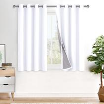 Cortinas Blackout XWZO - Isolamento Térmico - 132cm x 114cm