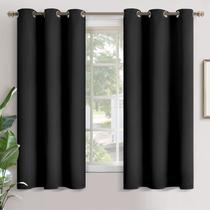 Cortinas Blackout YoungStex Black 160x160cm para quarto x2 Cortinas Blackout YoungStex Black 160x160cm para quarto x2