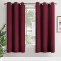 Cortinas Blackout YoungStex Burgundy 183x183cm 2 painéis Cortinas Blackout YoungStex Burgundy 183x183cm 2 painéis