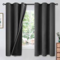 Cortinas Blackout YoungStex Dark Grey 160x160cm 2 painéis Cortinas Blackout YoungStex Dark Grey 160x160cm 2 painéis