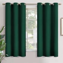 Cortinas Blackout YoungStex Emerald Green 160x160cm 2 painéis Cortinas Blackout YoungStex Emerald Green 160x160cm 2 painéis