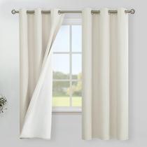 Cortinas Blackout YoungStex Linen 160x160cm para quarto x2 Cortinas Blackout YoungStex Linen 160x160cm para quarto x2