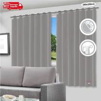 Cortinas Blecaute Blackout Dupla Face Alça Película