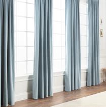 Cortinas Chanasya Premium Solid Velvet 2 painéis 132x244cm azuis Cortinas Chanasya Premium Solid Velvet 2 painéis 132x244cm azuis