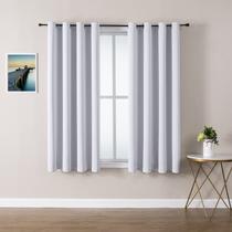 Cortinas ChrisDowa Grommet Room Darkening 132x114cm 2 painéis Cortinas ChrisDowa Grommet Room Darkening 132x114cm 2 painéis