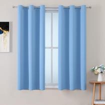 Cortinas ChrisDowa Grommet Room Darkening 38 L x 54 L, azul celeste Cortinas ChrisDowa Grommet Room Darkening 38 L x 54 L, azul celeste