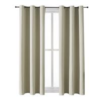 Cortinas ChrisDowa Grommet Room Darkening 38x54cm Conjunto de 2 painéis Cortinas ChrisDowa Grommet Room Darkening 38x54cm Conjunto de 2 painéis