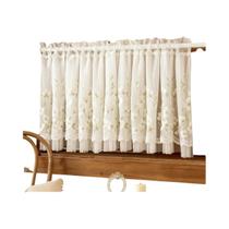 Cortinas Curtas De Renda Estilo Campestre Fresco Para Janela De Cozinha E Estante, Sem Furo