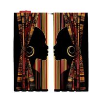 Cortinas De Escurecimento Com Estampa Étnica, 2 Peças, Para Decoração De Sala De Estar E Quarto Cortinas De Escurecimento Com Estampa Étnica, 2 Peças, Para Decoração De Sala De Estar E Quarto