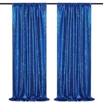 Cortinas de fundo de lantejoulas B-COOL Royal Blue 60x240cm, 2 pacotes