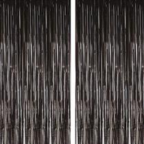 Cortinas de fundo para cabine fotográfica i-Chony Black Metallic x2 Cortinas de fundo para cabine fotográfica i-Chony Black Metallic x2