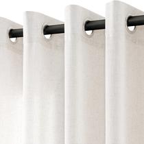 Cortinas de linho natural Nanspring, sala de estar com 213 cm de comprimento, 2 painéis Cortinas de linho natural Nanspring, sala de estar com 213 cm de comprimento, 2 painéis