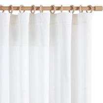 Cortinas de Lino Suave Jinchan en Blanco Marfil 160x160cm 2 Paneles Cortinas de Lino Suave Jinchan en Blanco Marfil 160x160cm 2 Paneles