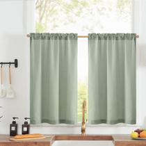 Cortinas de Lino Texturizado JINCHAN 61x61 cm Cocina Rústica Cortinas de Lino Texturizado JINCHAN 61x61 cm Cocina Rústica