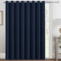 Cortinas de pátio Blackout H.VERSAILTEX 254x213cm azul marinho