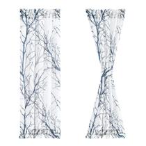 Cortinas de porta francesas FMFUNCTEX Sideight Sheer 183x61cm 2 painéis