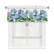 Cortinas de saia de cozinha Cneztholim Spring Hydrangea Blue Cortinas de saia de cozinha Cneztholim Spring Hydrangea Blue