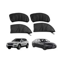 Cortinas De Sombra Para Carro SUV Universal, Rede Mosquiteira De Proteção Para Janelas Laterais,