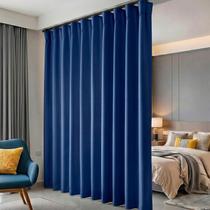 Cortinas Divisórias de Ambiente Hoeflife Blackout do Piso ao Teto com Gancho Cortinas para Porta Deslizante Montagem no Teto Cortina Extra Larga Divisória de Parede para Separação de Ambientes (Azul Marinho, L150 x A244 cm) Cortinas Divisórias de Ambiente Hoeflife Blackout do Piso ao Teto com Gancho Cortinas para Porta Deslizante Montagem no Teto Cortina Extra Larga Divisória de Parede para Separação de Ambientes (Azul Marinho, L150 x A244 cm)