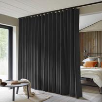 Cortinas divisórias de quarto MakeFeile Total Blackout W2,5 m H2,4 m