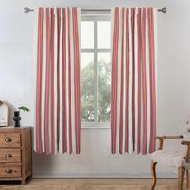 Cortinas DriftAway Chris Linen Blackout 160 cm listradas Cortinas DriftAway Chris Linen Blackout 160 cm listradas