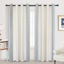Cortinas DriftAway Chris Linen Blackout 214 cm L Bedroom Cabana