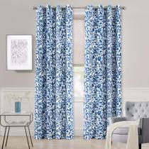 Cortinas DriftAway Julia Watercolor Blackout 132x274cm Navy Cortinas DriftAway Julia Watercolor Blackout 132x274cm Navy