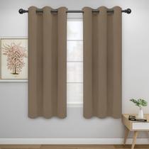 Cortinas Easy-Going 107x183 cm com isolamento térmico Camel Cortinas Easy-Going 107x183 cm com isolamento térmico Camel
