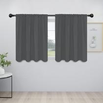Cortinas Easy-Going 107x91 cm Blackout Thermal Grey 2 painéis