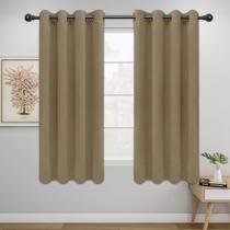 Cortinas Easy-Going Blackout com isolamento térmico 132x160 cm