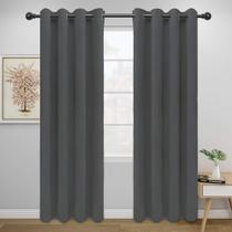 Cortinas Easy-Going Blackout com isolamento térmico 132x213cm cinza Cortinas Easy-Going Blackout com isolamento térmico 132x213cm cinza