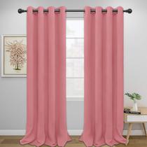 Cortinas Easy-Going Blackout com isolamento térmico 132x244cm rosa Cortinas Easy-Going Blackout com isolamento térmico 132x244cm rosa
