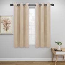 Cortinas Easy-Going Blackout com isolamento térmico 86x137 cm bege Cortinas Easy-Going Blackout com isolamento térmico 86x137 cm bege
