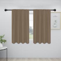 Cortinas Easy-Going com isolamento térmico Blackout 86x114 cm