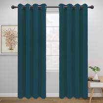Cortinas Easy-Going Peacock Blue 132x213 cm Thermal Blackout Cortinas Easy-Going Peacock Blue 132x213 cm Thermal Blackout