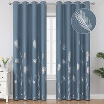 Cortinas Estelar Textiler 132x260cm Blue Blackout Thermal