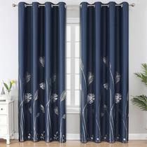 Cortinas Estelar Textiler Azul Marinho Blackout 132x260 cm Cortinas Estelar Textiler Azul Marinho Blackout 132x260 cm