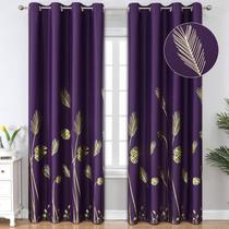 Cortinas Estelar Textiler Blackout Purple 132x213 cm 2 painéis Cortinas Estelar Textiler Blackout Purple 132x213 cm 2 painéis